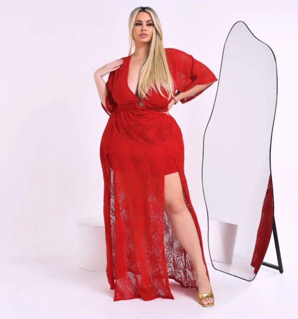 macacão arrastão vermelho