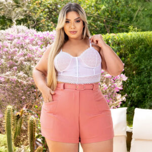Shorts Alfaiataria Cinto